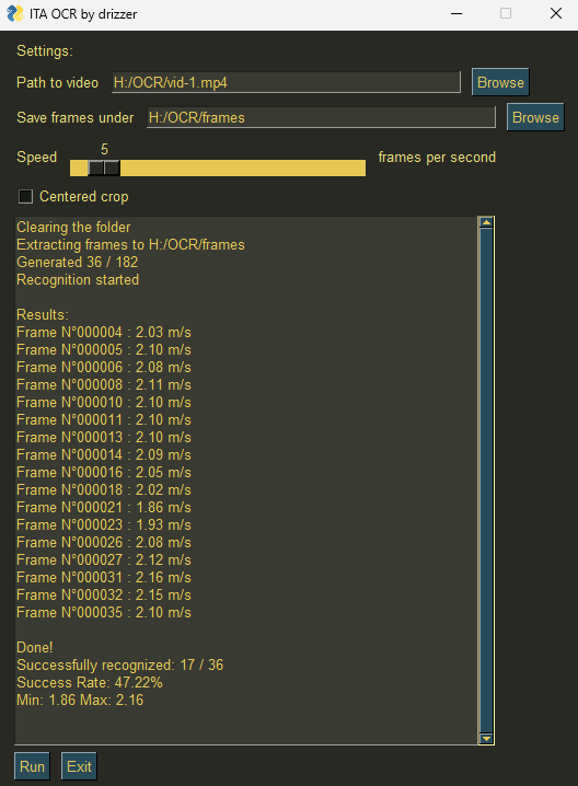 OCR Tesseract interface
