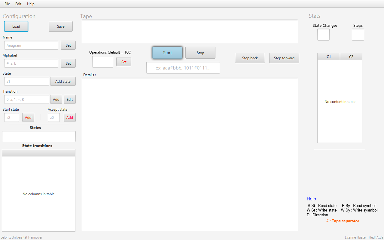 Turing Machine Simulator